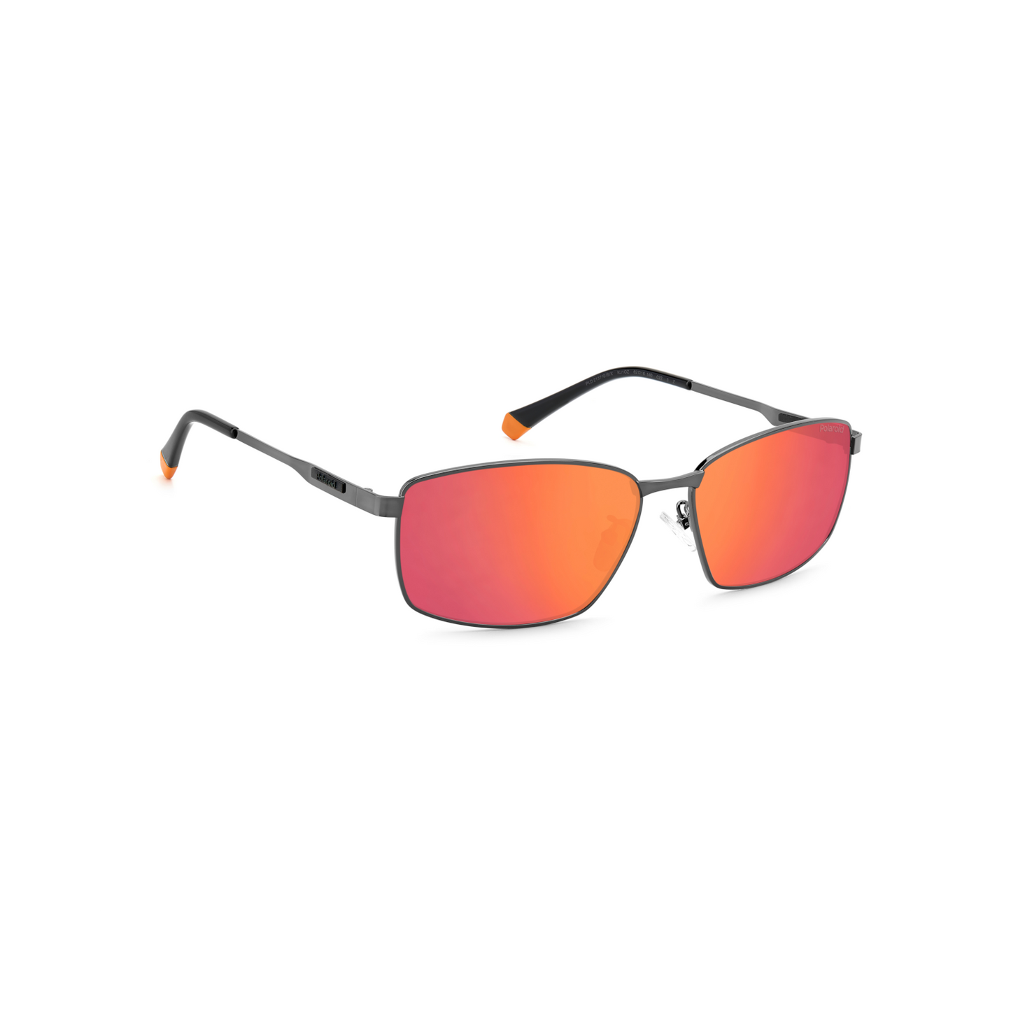Polaroid PLD 2137/G/S/X Red Grey Men's Polarized Sunglasses