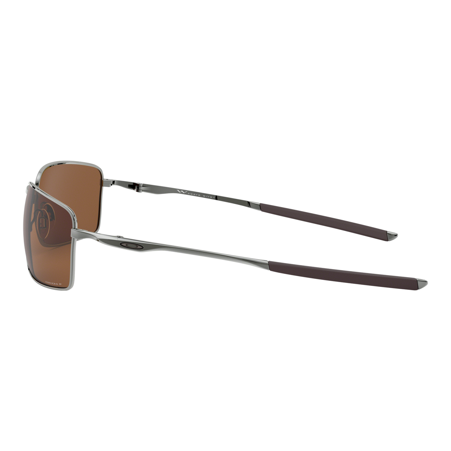 Oakley SQUARE WIRE OO4075 Brown Men's Polarized Sunglasses