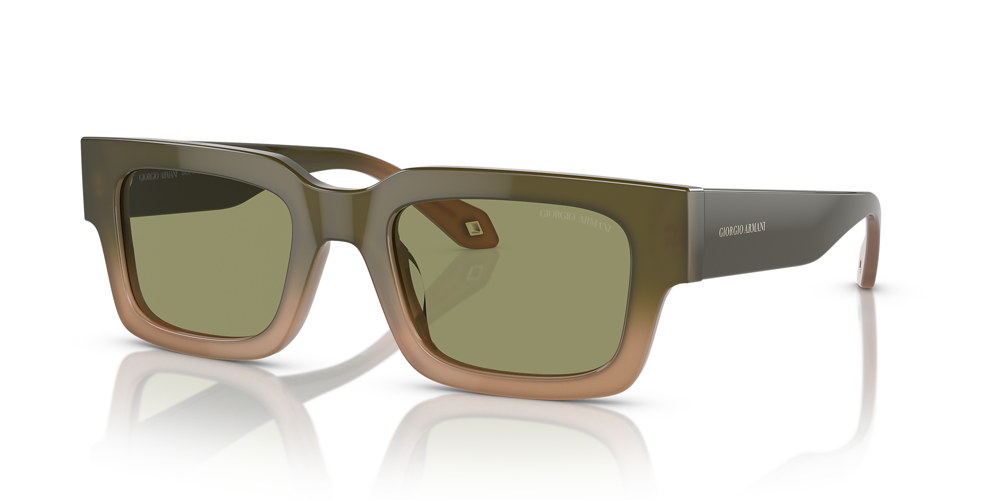 Gradient Green/Brown