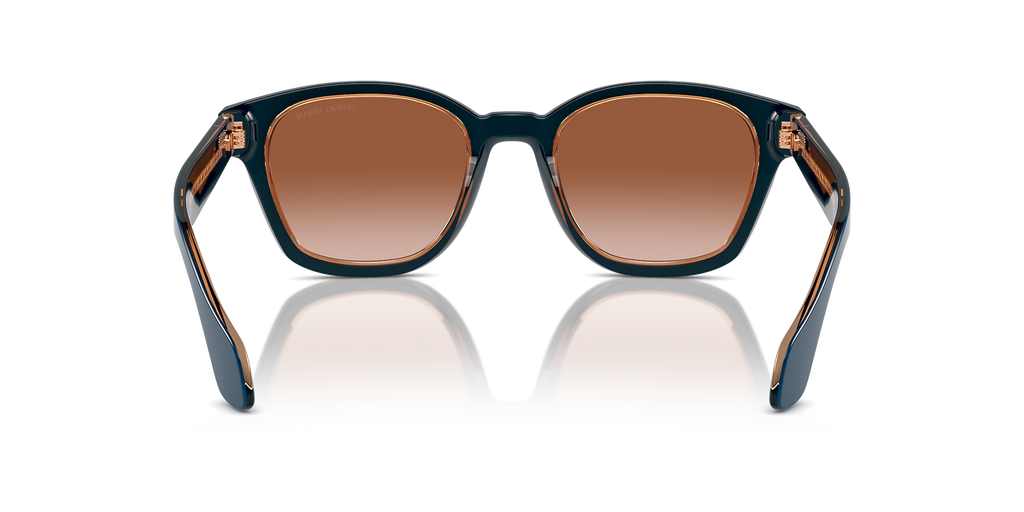 Top Blue/Transparent Brown
