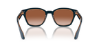 Top Blue/Transparent Brown
