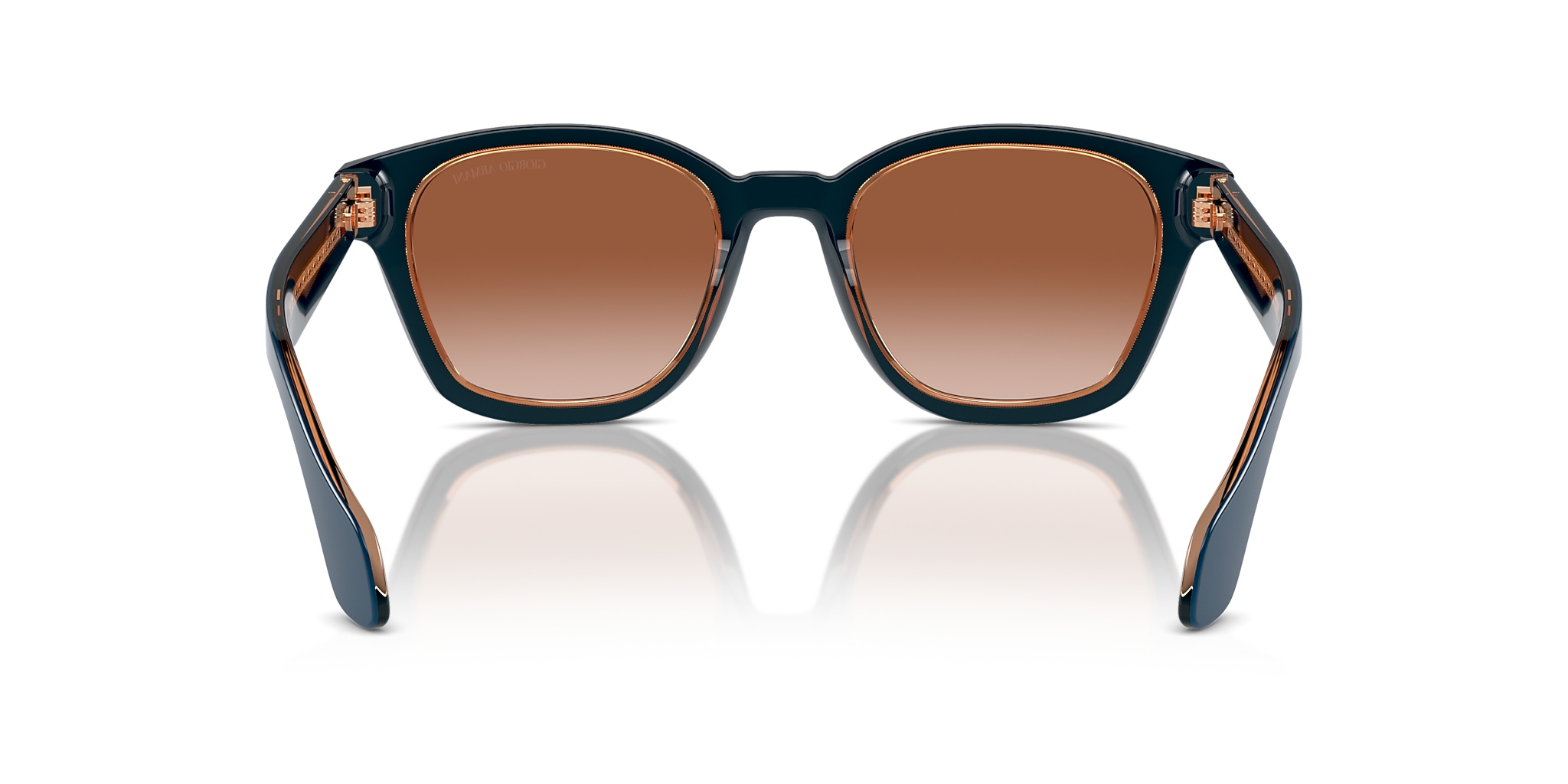 Top Blue/Transparent Brown