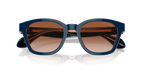 Top Blue/Transparent Brown
