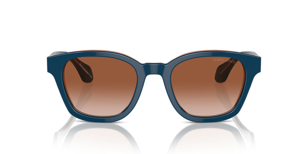 Top Blue/Transparent Brown