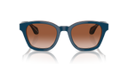 Top Blue/Transparent Brown