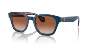 Top Blue/Transparent Brown - Gradient Brown