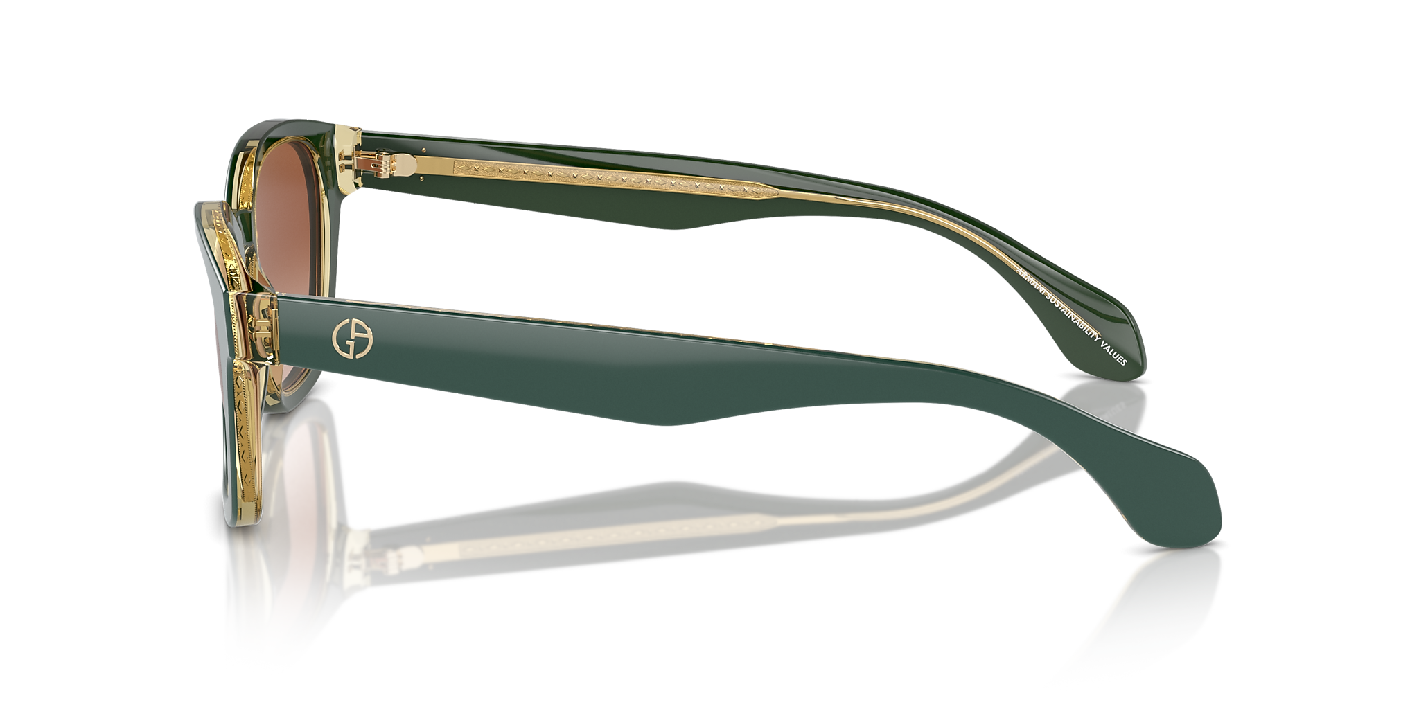 Top Green/Olive Transparent