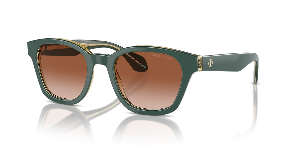 Top Green/Olive Transparent