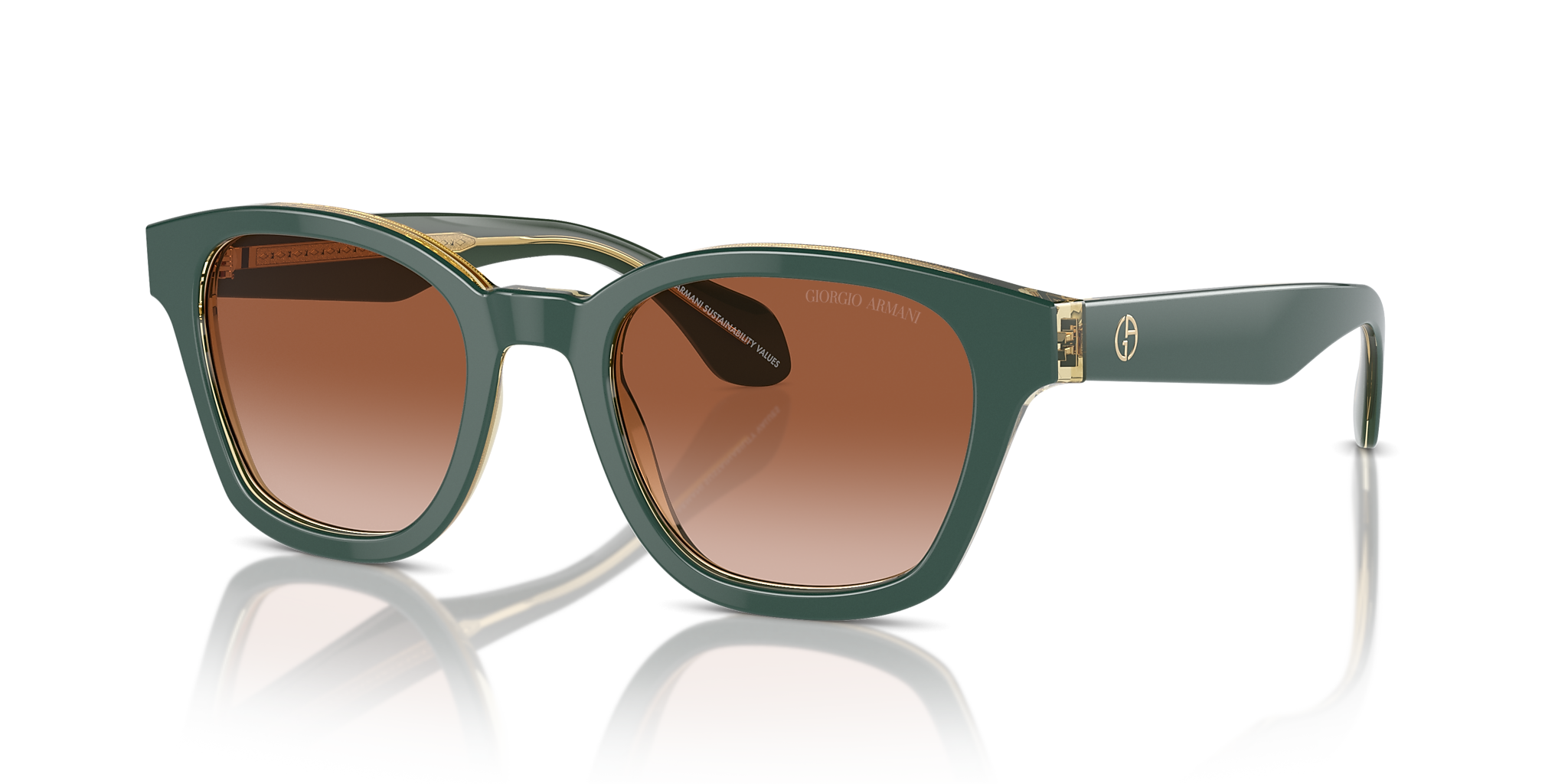 Top Green/Olive Transparent