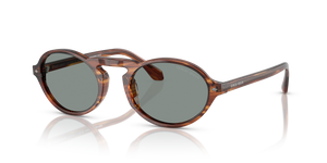 Striped Brown - Blue
