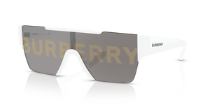White - Grey Tampo Burberry Silver/Gold2