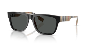 Top Black On Vintage Check - Grey