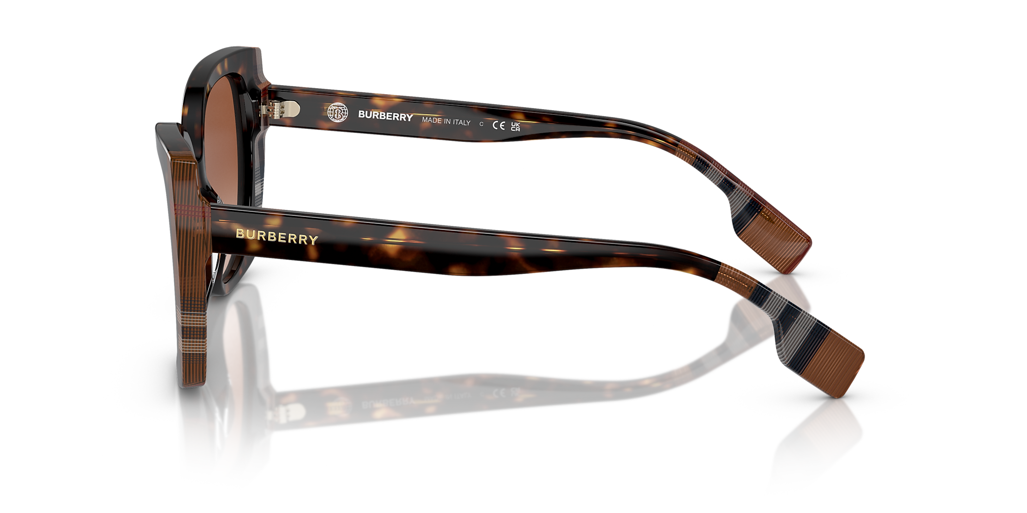 Dark Havana/Check Brown