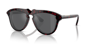 Red Havana - Grey Mirror Silver