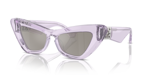 Violet - Light Grey Mirror Silver