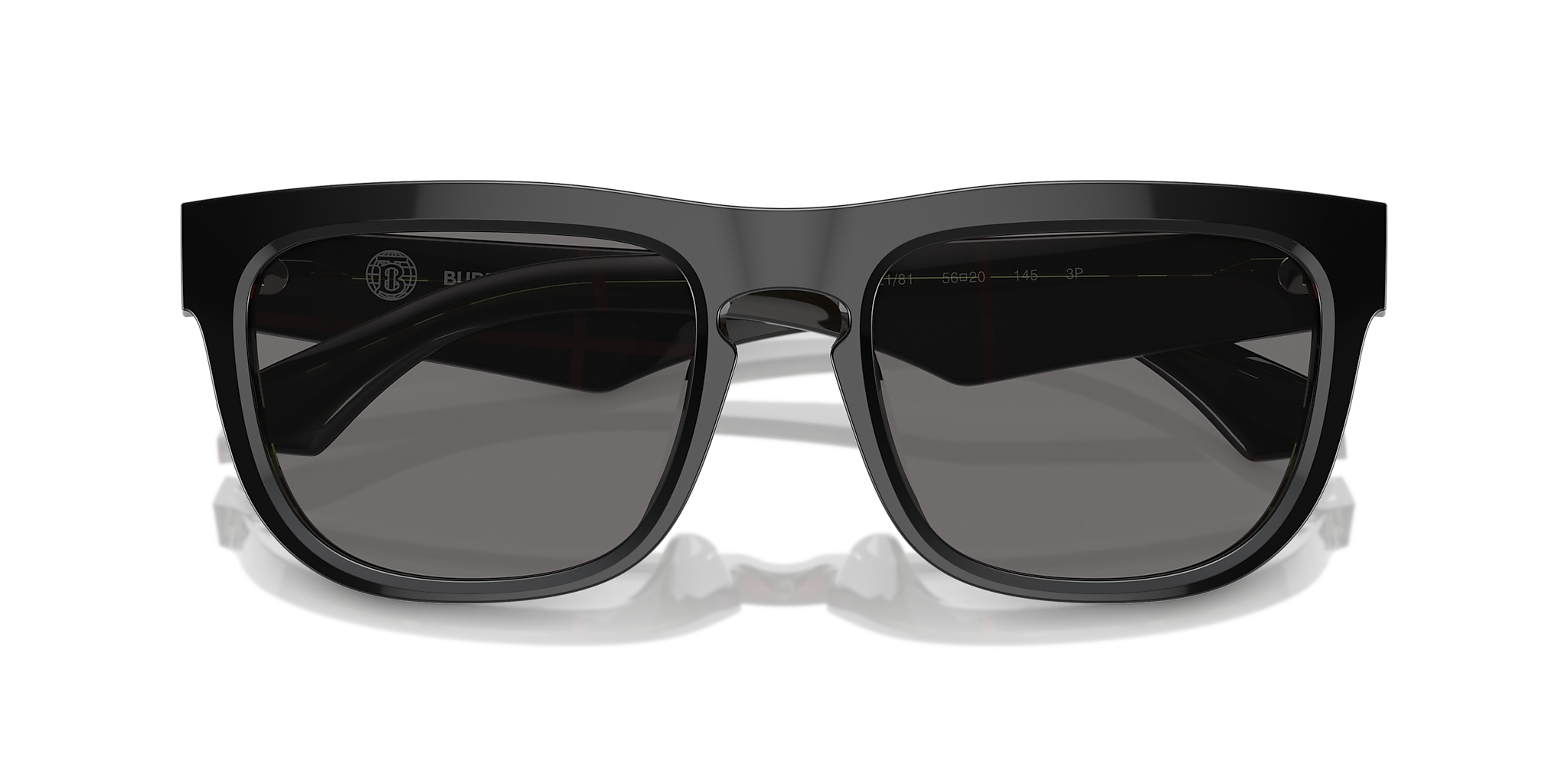 Top Black On Vintage Check