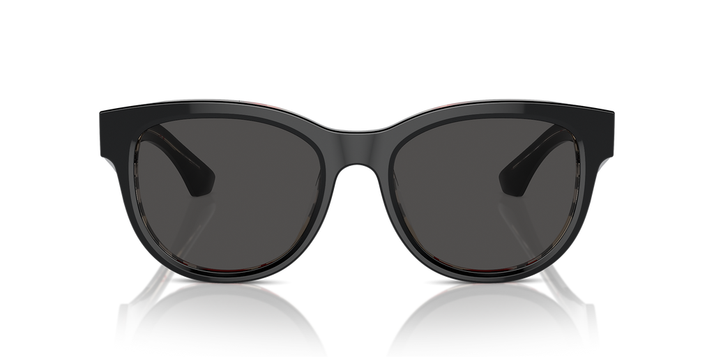 Top Black On Vintage Check