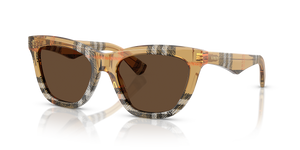 Check Sand - Dark Brown