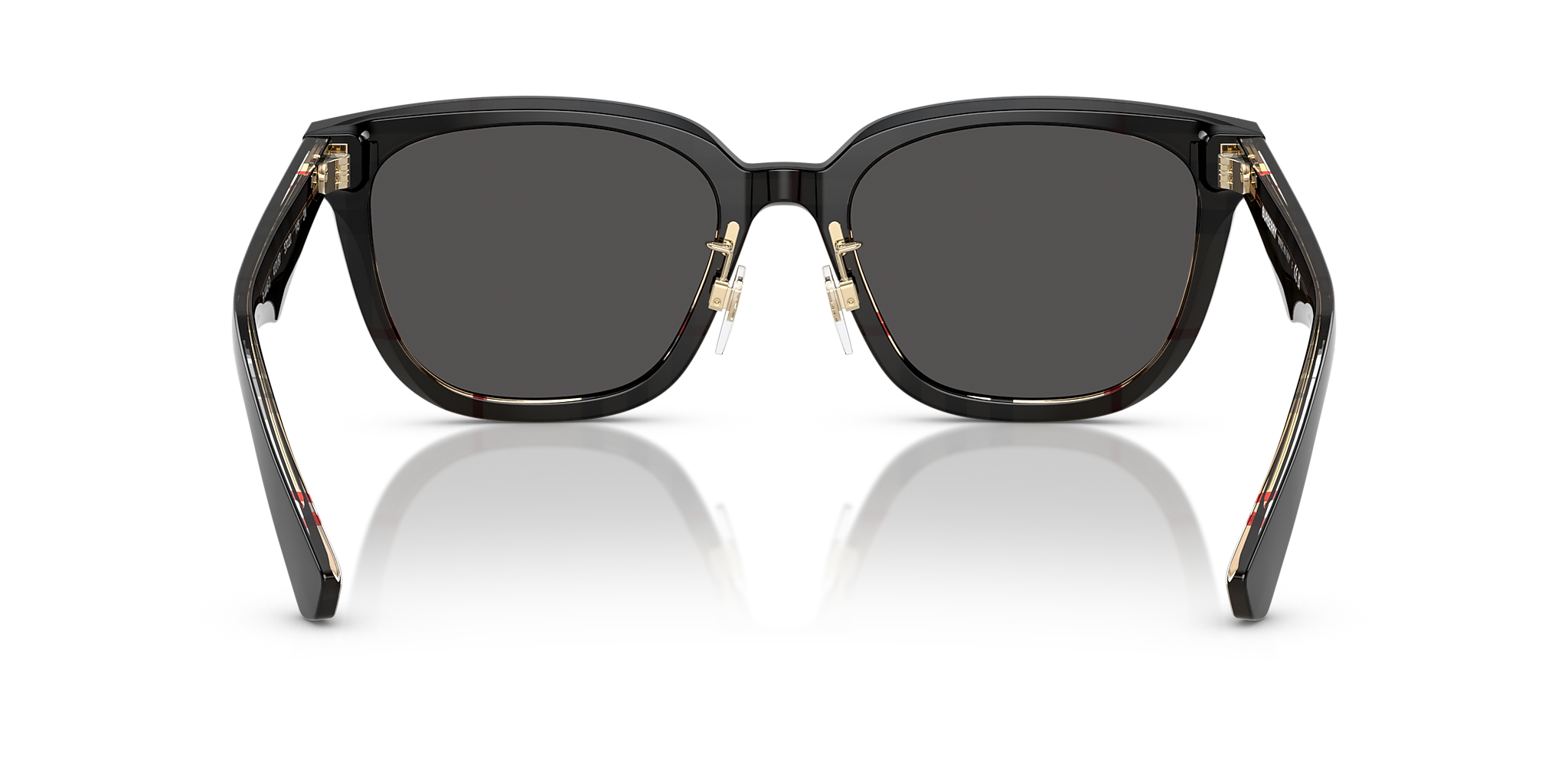 Top Black On Vintage Check