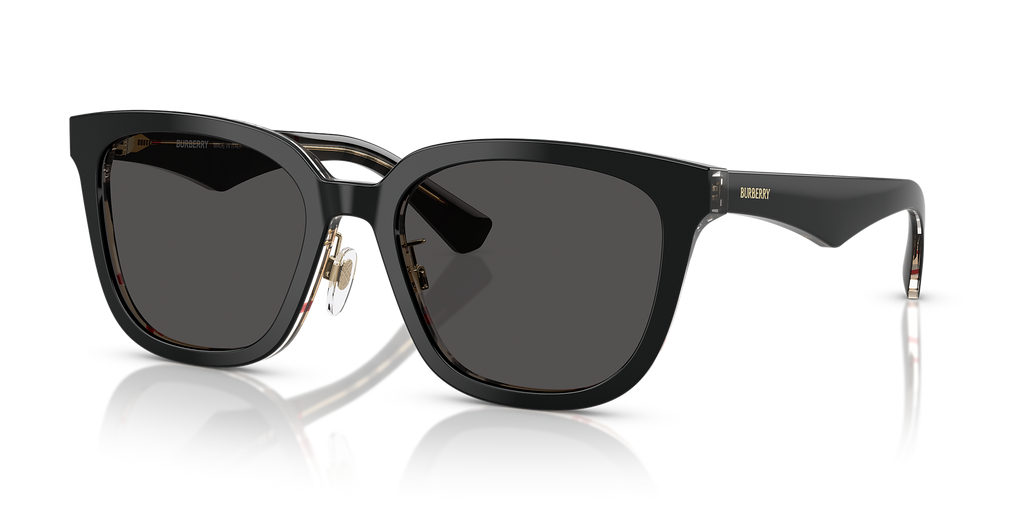 Top Black On Vintage Check