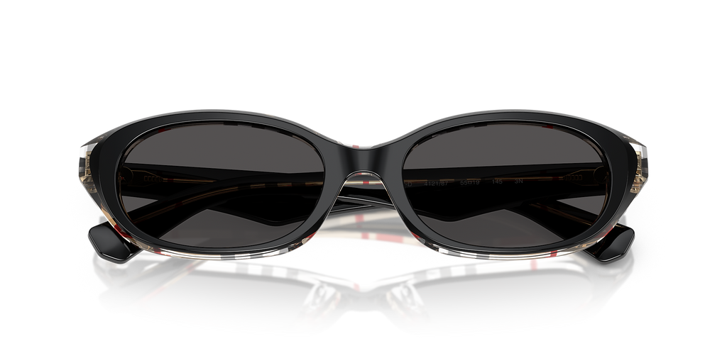 Top Black Vintage Check