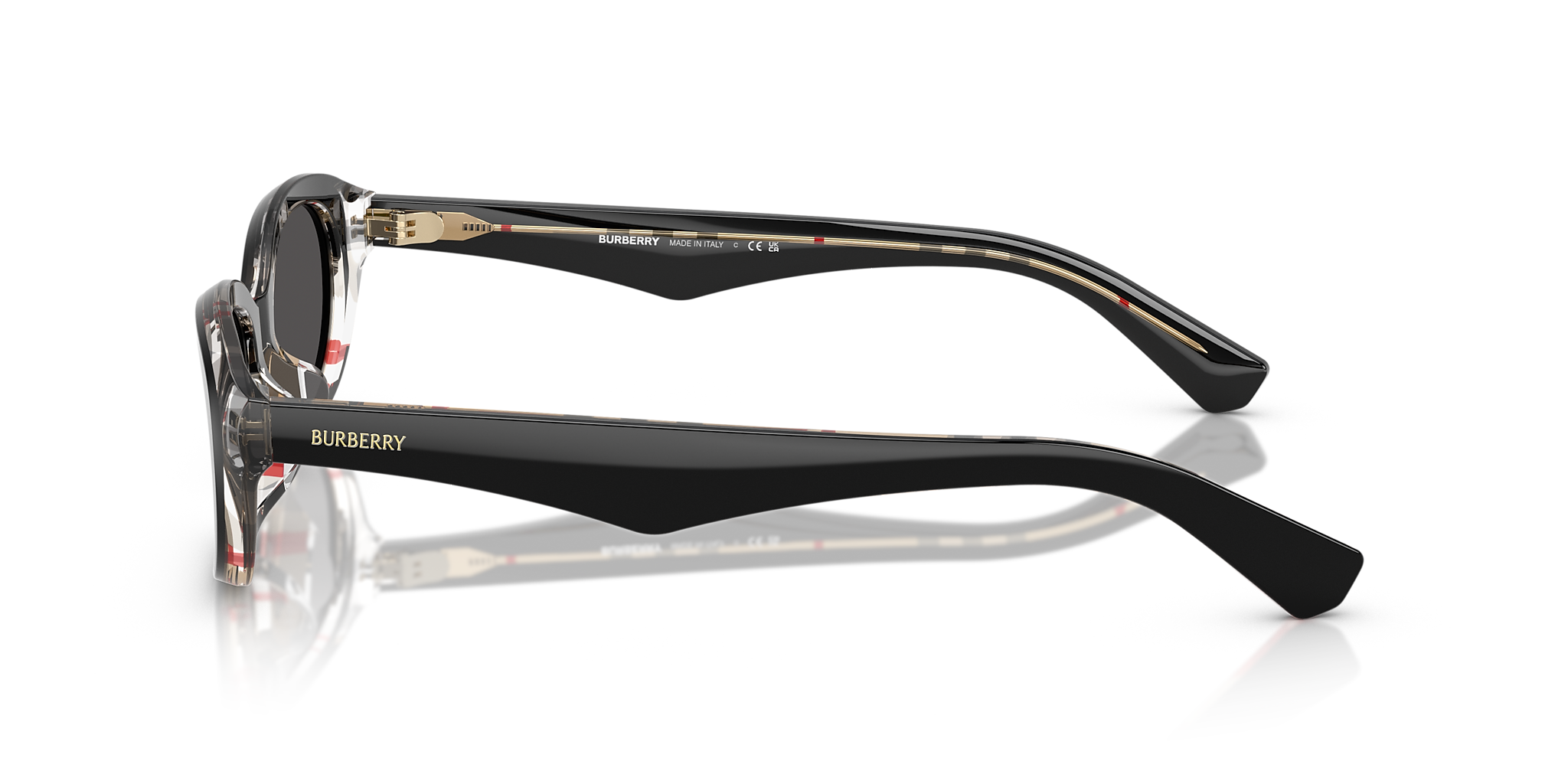 Top Black Vintage Check