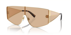Light Gold - Light Brown Mirror Flash Gold