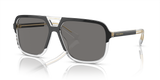 Top Black On Crystal - Dark Grey