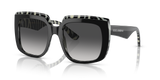 Top Black On Zebra - Grey Gradient