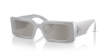 Metallic Gray - Light Grey Mirror Silver