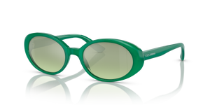 Milky Green - Green Mirror Silver Gradient