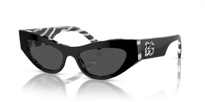Black On Zebra - Dark Grey