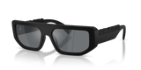 Matte Black - Light Grey Mirror Black