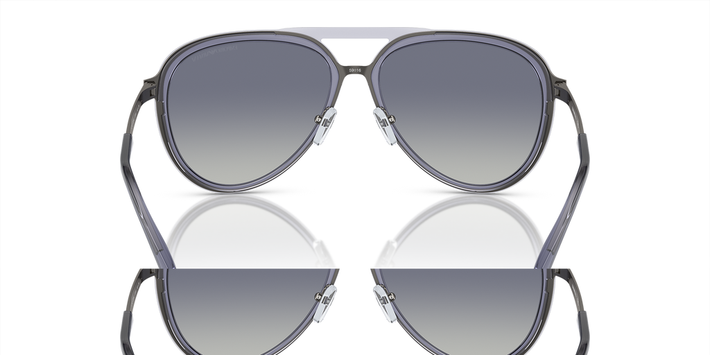 Shiny Transparent Dark Blue