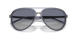 Shiny Transparent Dark Blue