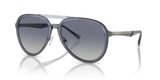 Shiny Transparent Dark Blue