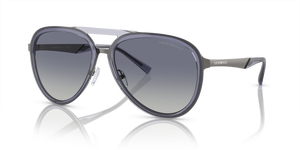 Shiny Transparent Dark Blue - Gradient Blue
