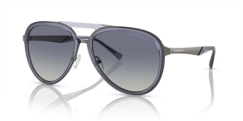 Shiny Transparent Dark Blue