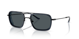Matte Black - Blue