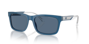 Shiny Opaline Blue - Dark Blue