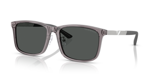 Shiny Transparent Grey - Dark Grey