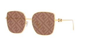 Gold  - Brown Mirror