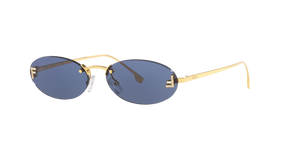 Gold Shiny  - Blue