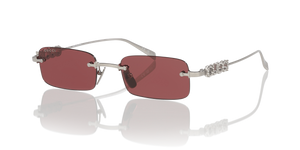 Silver  - Red