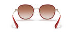 Transparent Glitter Red