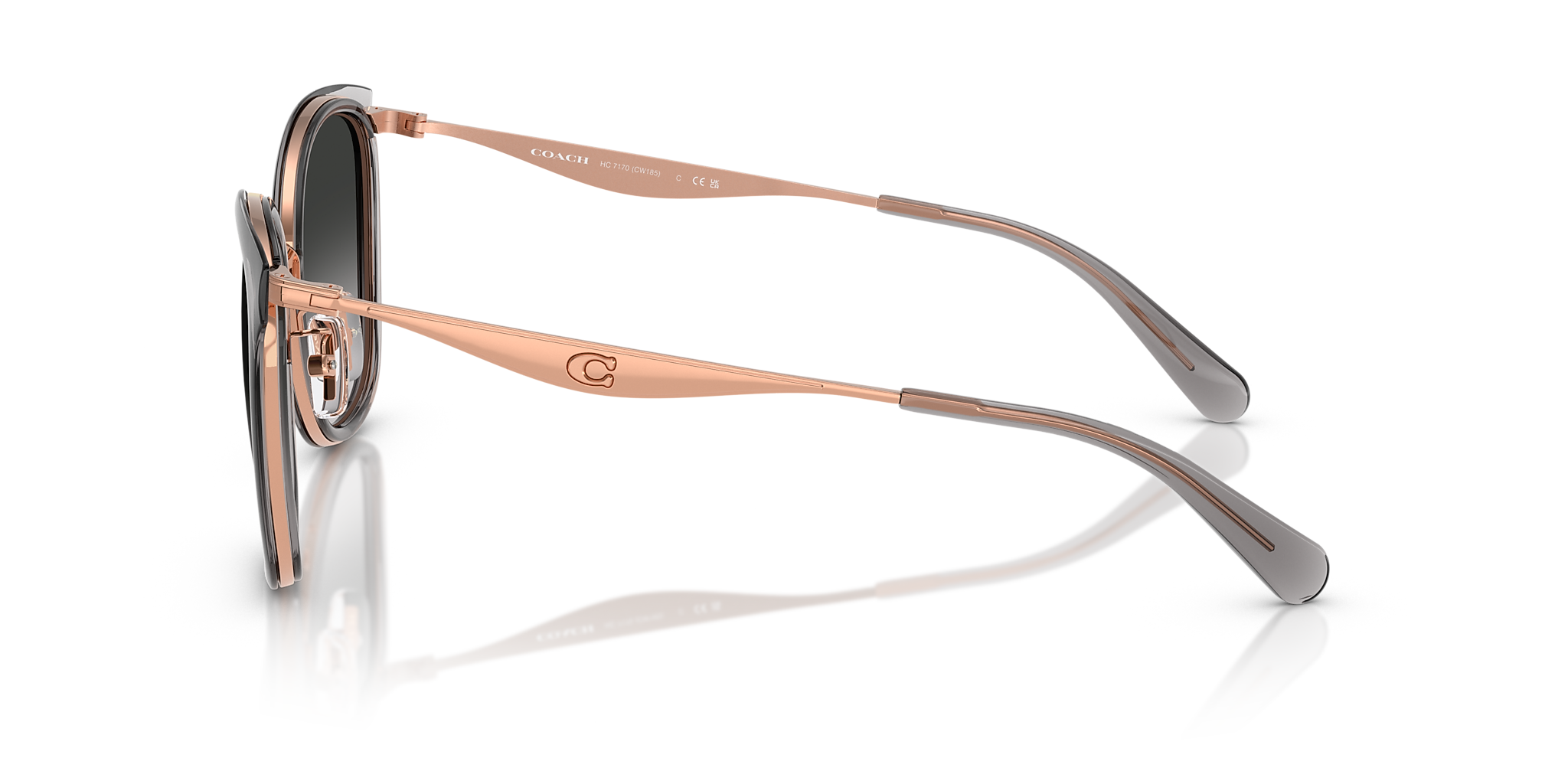 Rose Gold/Dark Grey