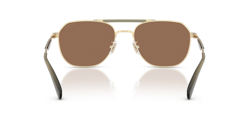 Satin Light Gold/Olive Green