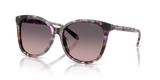 Amethyst Pearl Tortoise  - Smoke Purple Gradient