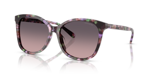 Amethyst Pearl Tortoise  - Smoke Purple Gradient
