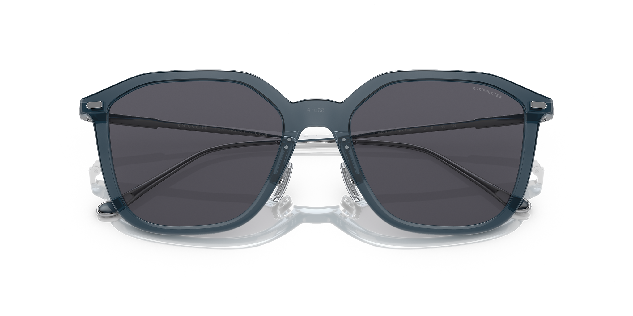 Transparent Dark Blue